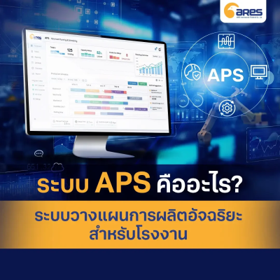 ระบบ APS คืออะไร? เครื่องมือวางแผนการผลิตอัจฉริยะสำหรับโรงงาน