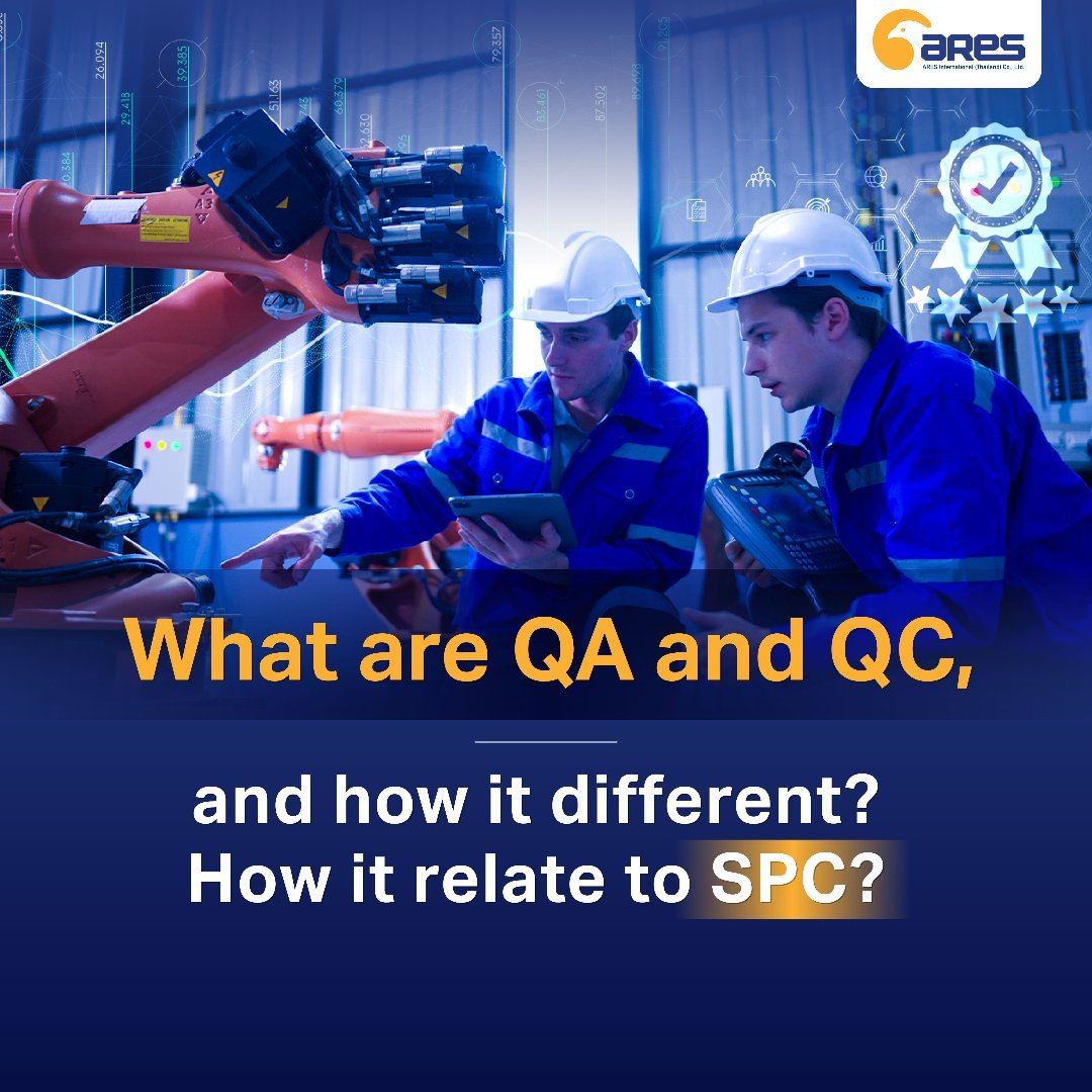 What are QA and QC, and how it different? How it relate to SPC?
