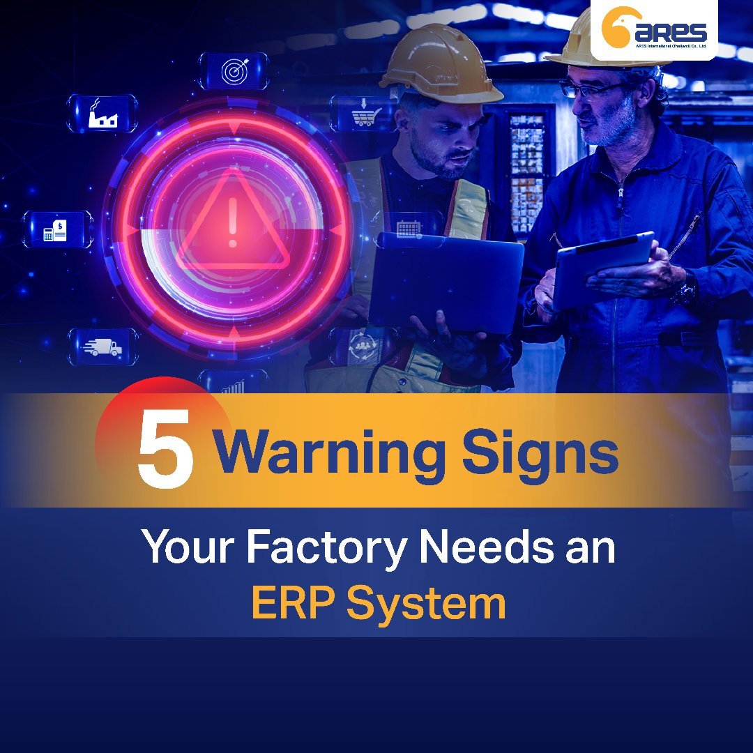5 Warning Signs Your Factory Needs an ERP System