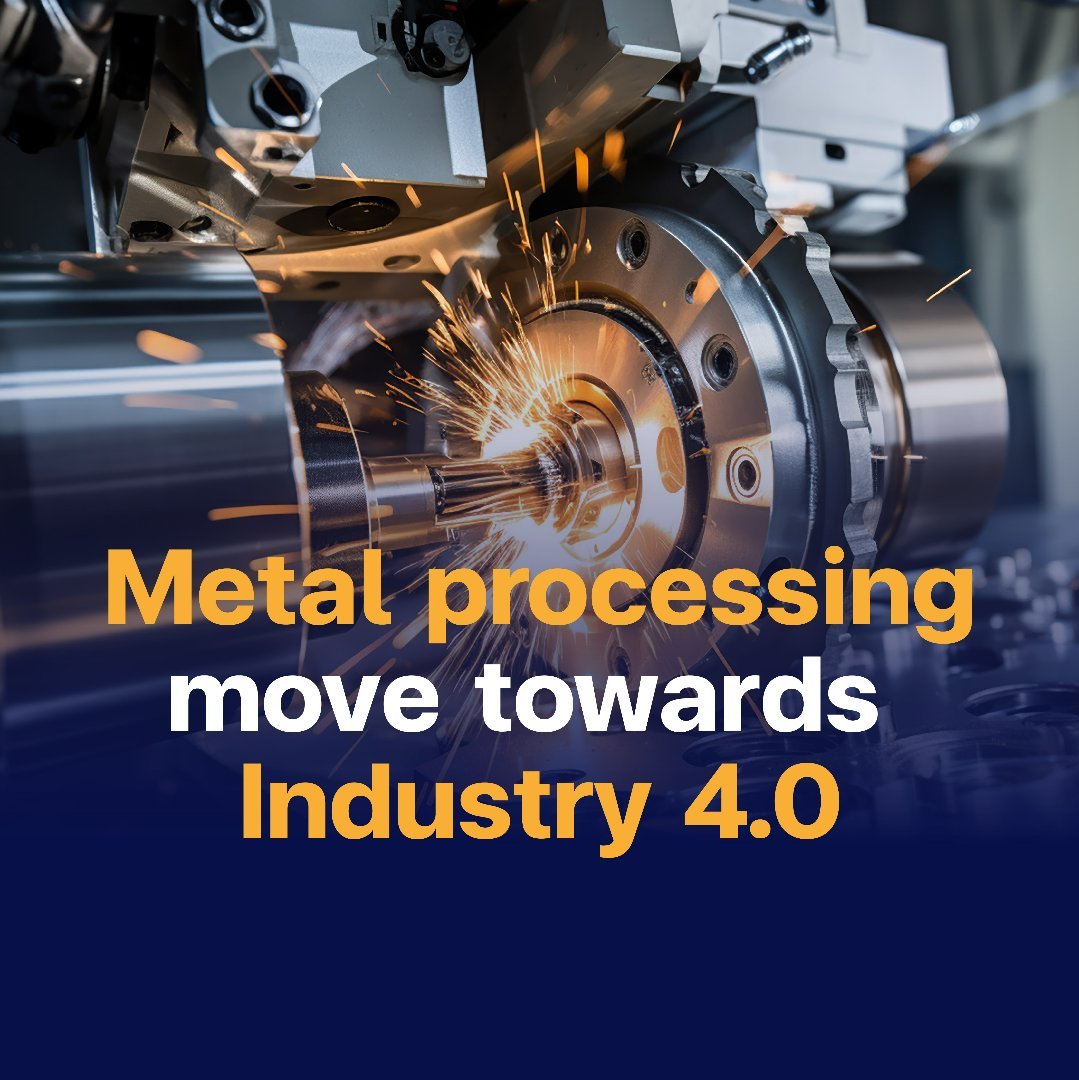 How does the metal processing industry move towards Industry 4.0?