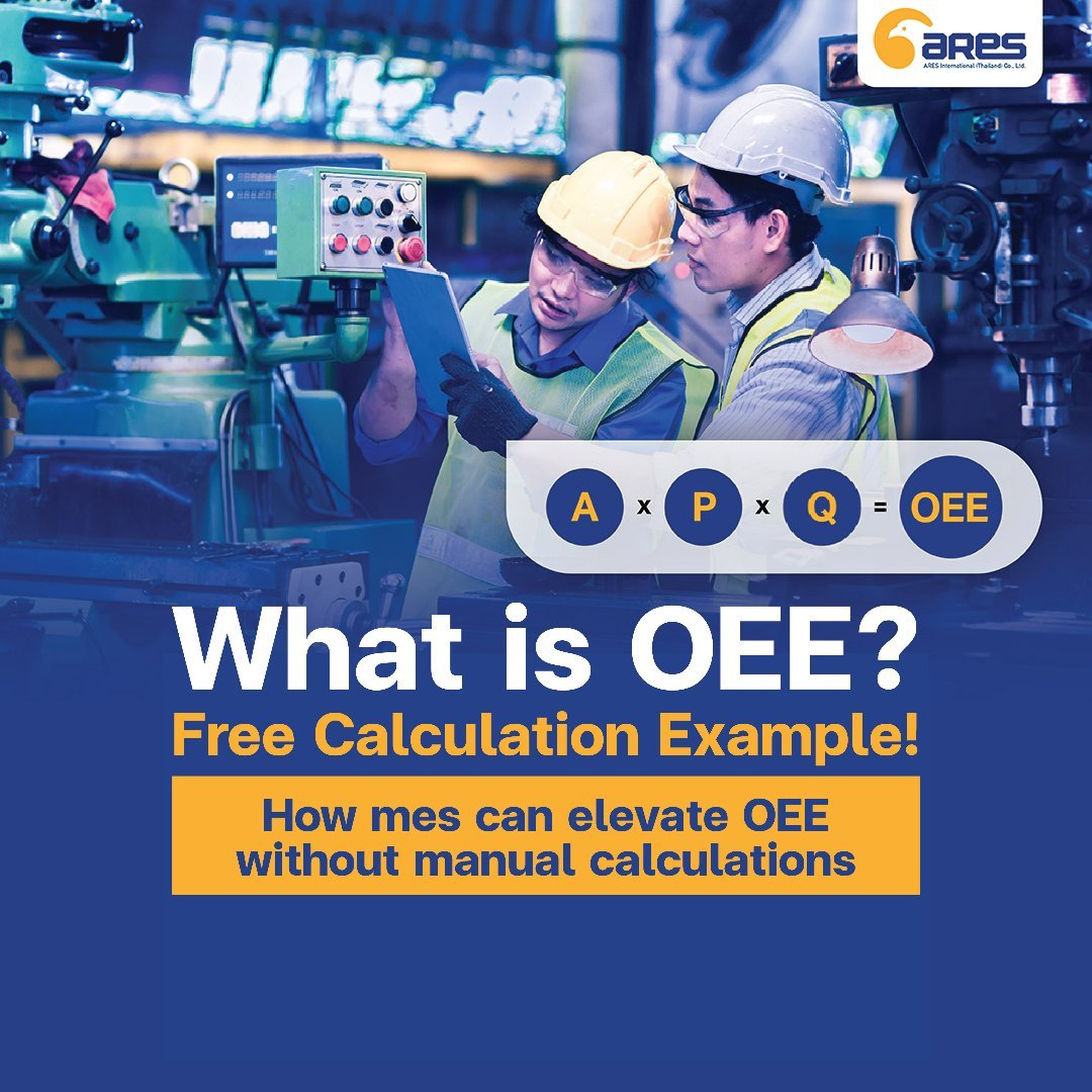 What is OEE? A Free Calculation Example and How MES Can Elevate OEE Without Manual Calculations